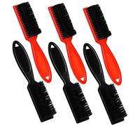CLISPEED 6 Pcs Barber Cleaning Brushes with Comfortable Handle Nylon Bristles Hair Clipper Trimmer Tools for Mens Haircut and Beard Salon Use
