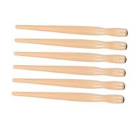 CLISPEED 6 Pcs Wooden Dip Pen Holders with Fountain Pen Tips Grip for Calligraphy Painting Drawing Sketching Artistic Use