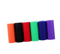 CLISPEED 6 Rolls Colored Tulle Ribbon Rolls Stiff Decorative Netting Fabric for DIY Crafts Wrapping Floral Bouquets Party Decorations