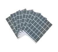 CLISPEED 6 Sheets DIY Model Solar Panel Sheets Peel-and-stick Paper Solar Panel for Scale Models 6 Sheets Black for Dioramas Teachers and Designers Middle School Science Classes