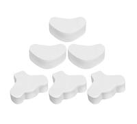 CLISPEED 600pcs Facial Cleansing Pads for T-zone and Chin - Disposable Cotton Nose Pores Strips - Deep Pore Cleaning Face Mask Pads for Skincare and Beauty Treatments