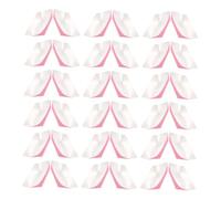 CLISPEED 60pcs Disposable Paper Serving Boats Pink Snack Trays for Tacos French Fries Hot Dogs Sturdy Kraft Paper Design for Parties Graduations Bbqs Effortless Serving and Reduced Spills