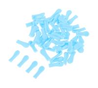 CLISPEED 60pcs Silicone Ear Wax Removal Tips Replacement for Ear Cleaner Tools Soft Flexible Spoon Covers Comfortable Safe Cleaning for Adults