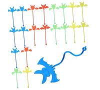 CLISPEED 60pcs Stretchy Halloween Bat Sticky Finger Sensory Prank Supplies for Engaging Classroom Rewards Fun Outdoor Game Accessories