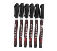 CLISPEED 6pcs Chinese Calligraphy Brush Pen for Beginners Smooth Writing and Drawing Versatile Japanese Ink Brush for Office and Artistic Use