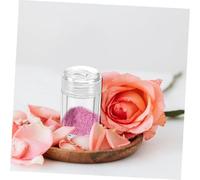 CLISPEED 6Pcs Empty Loose Powder Bottles with Airtight Lid and Elastic Mesh Portable Cosmetic Containers for Travel DIY Makeup Foundation and Prickly Heat Powder Storage