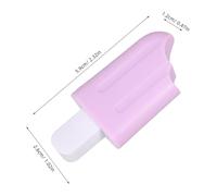 CLISPEED 6Pcs Ice Cream Shape Fluorescent Highlighters Vibrant Markers for Highlighting Study Notes and Drawing Portable Lightweight Pens for School and Office Use