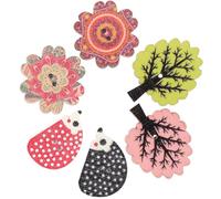 CLISPEED 6pcs Magnetic Minders for Cross Stitch and Sewing Supplies with Assorted Colours Easy to Carry and Decorative Synthesis Material Quilting Random Random Color