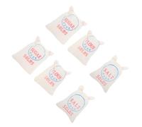 CLISPEED 6pcs Miniature Dollhouse Salt Sugar Flour Bags Mini Food Scene Ornaments for DIY Crafting and Collectors Bright Tiny Kitchen Accessories for Mini Houses