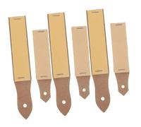 CLISPEED 6Pcs Pencil Tip Polishing Sandpaper for Artists Art Supplies with Ergonomic Grip Fine Grit Sandboard for Precise Pencil Sharpening and Shaping Portable Drawing Tool Kit