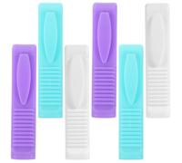 CLISPEED 6pcs Plastic Ampoule Breaker with Groove Design for Easy Medication Extraction, Mini Bottle Opener Tool for Nurses and Professionals