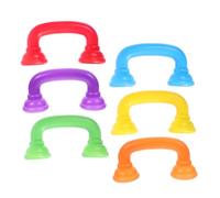CLISPEED 6pcs Play Phone Realistic Plastic Simulation Handset for Speech Development and Pronunciation Practice Educational Pretend Play for Boys Enhancing Language Skills and Creativity