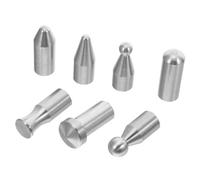 CLISPEED 7pcs Automotive Dent Removal Kit with Interchangeable Metal Heads Car Body Repair Tool for Quick Precise Fixing of Dents Dings and Collision Marks Portable for Home and Outdoor Use