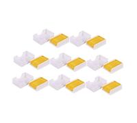 CLISPEED 8 Pcs Brown Rosin for Stringed Instruments, Handmade Rosin Blocks for Violin, Viola, and Cello to Promote Projection and Smooth Bowing for Beginners and Practitioners