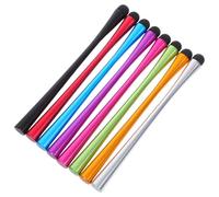 CLISPEED 8 Pcs Stylus Pens Capacitive Stylus Pens Nonslip Silicone Metal Material Assorted Colour for Electronic Devices Equipped with Capacitive Touch Screen Tablets Random Color