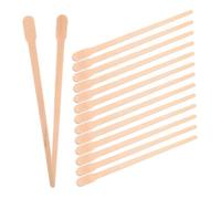 CLISPEED 800pcs Wooden Hard Wax Sticks for Hair Removal Oval Body Hair Waxing Applicators for Nose Eyebrow Lip and Facial Use Precision Craftsmanship Spatulas for DIY Salon and Professional
