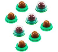 CLISPEED 8PCS Cat Catnip Snack Lollipop Natural Edible Vitamin Pudding for Cats Promotes Digestion Appetite Random Flavors Catnip Fitness Treats for Healthy Tongue Movement