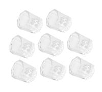 CLISPEED 8Pcs Nail Liquid Mixing Cups Durable Manicure Brush Washing Bowls for Nail Art for Professionals Home Use Non Overflow Design Thick Base for Stability