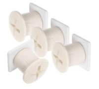 CLISPEED 8pcs Slide Fixing Screw Caps Plastic Replacement Covers for ’s Playground Slide Accessories Square Bolt and 2.3cm Nut Set