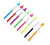 CLISPEED 8pcs Teachers Pointing Sticks Set Handheld Reading Pointer Rods with Stainless Steel and Abs Material, Easy to Use and Attract Attention, for Teaching and Classroom Presentations
