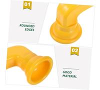 CLISPEED 8Pcs Whisper Phones Abs Hearing Feedback Reading Telephone Receiver Playthings for Speech Pronunciation Development and Concentration Training