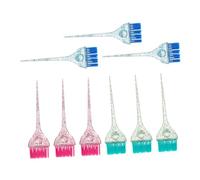 CLISPEED 9pcs Highlighting Brush Coloring Brushes Hair Dye for Hair Stylist Applicators Professional Salon