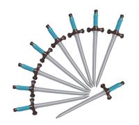 CLISPEED 9pcs Inflatable Pirate Swords PVC Blow Up Lightweight Play Swords for Boys Pirate Party Favors Costume Accessories Role Play Fun