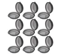 CLISPEED 9pcs Portable Pillbox Medicine Box for Travel Compact Pill Case Purse Tiny Supplement Storage Container for Daily Outdoor Use