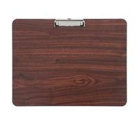 CLISPEED A3 Walnut Wood Grain Drawing Board with Clips for Beginners and Art Students - Portable Wooden Sketching Clipboard for Outdoor and Studio Use, Artist Drafting Board with Stable