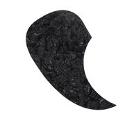 CLISPEED Acoustic Guitar Pickguard Scratching Plate Drop Shaped PVC Guitar Guard Sticker Self Adhesive Protector Accessories