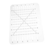 CLISPEED Acrylic Quilting Ruler Square Transparent Patchwork Template for Sewing Cutting DIY Crafts Tailor Ruler with Markings for Precise Design
