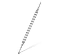 CLISPEED Acupuncture Pen Stainless Metal Massage Tool for Handheld Acupoint Therapy for Foot Massage and Back Relief