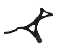 CLISPEED Adjustable Black Snoring Chin Strap for Sleeping, Portable Stopper Device, Breathable Anti-Snore Solution Suitable for Men and Women