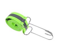 CLISPEED Adjustable Car Cover Tie down Straps with Hooks, Heavy Duty Elastic Rope with Reflective Stripes for Secure Wind Protection and Easy Installation on Full Car Covers