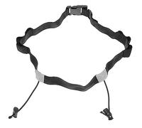 CLISPEED Adjustable Elastic Running Waistband with Multiple for Marathon Competition Black Sports Belt Suitable for Various Waist and Training Use