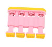 CLISPEED Adjustable Finger Exerciser for Ergonomic Hand Trainer for Guitar Piano and Multi-instrument Practice Finger Strengthener with Variable Resistance for Beginner Dexterity and Muscle