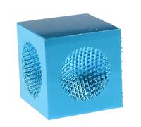 CLISPEED Aluminum Alloy Pool Cue Tip Repair Tool with Efficient Needle Design Compact Blue Square Shaper for American Snooker and Billiard Cue Maintenance Portable Multifunctional Accessory