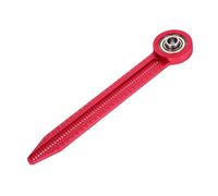 CLISPEED Aluminum Alloy Woodworking Compass Circular Measurement Tool Portable Concentric Scribing Ruler for Drafting Engineering Renovation