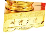 CLISPEED Ancient Chinese Style LED Candle Lamp for Worship Electronic Incense Burner with Engraved Patterns Compact Candle Light for Year Buddhism Decor