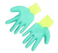 CLISPEED Anti-bite Pet Gloves for Dogs and Guinea Pigs, Breathable Rubber and Cloth Material, Secure Animal Handling for Training and Pet Keeping Routines, Small Animal Handling Gloves