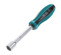 CLISPEED Anti-Slip Nut Driver with Hollow Shaft Steel Hex Socket Wrench for Circuit Board and Long Bolt Repairs Screwdriver Tool with Rubber Handle
