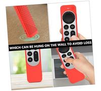 CLISPEED Anti-slip Silicone Protective Case for Gen Remote with Lanyard Flexible Shockproof Shell Accessory Cover for Precise Button Access and Anti-scratch Daily Protection