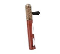 CLISPEED Ants Breeding Glass Tube Nest Double Bamboo Segment 15x100mm Glass Ant Breeding Tube for Insect Farming