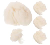 CLISPEED Artificial Cloud Props Cotton for Ceiling Clouds Model Smoke Cotton 4pcs White Lightweight DIY Decorative for Stage Show Wedding Party Decor