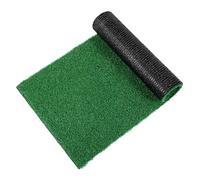 CLISPEED Artificial Grass Turf Turtle Basking Platform Fake Turf Simulation 25x50cm Fish Tank Reptile Resting Island for Aquarium Turtles