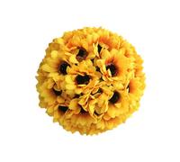 CLISPEED Artificial Sunflower Reusable Reusable Reusable Reusable Reusable Reusable Plastic Material Flower Decoration Handy and -time Use Yellow for Holiday Decoration and Floral