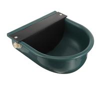 CLISPEED Automatic Cow Waterer Plastic Livestock Water Trough with Float Valve for Farm Use Clean and Sanitary Drinking Water Dispenser