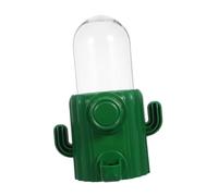 CLISPEED Automatic Hanging Bird Water Feeder with Decorative Cactus Design Refillable No Spill Water Dispenser for Budgies Pigeons Small Pet Birds Efficient Cage Waterer with Smart