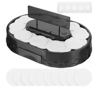 CLISPEED Automatic Rotating Sushi Display Stand Unique Design with Large Capacity Turntable , Rotatable Dessert and Cupcake Holder for Table and Banquets for Elegant Food