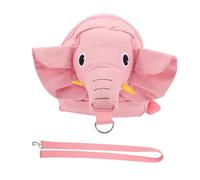 CLISPEED Backpack Leash with Soft Handle Elephant Design Lightweight Safety Harness for Boys and Comfortable Walking Reins for Public Outings and Family Trips